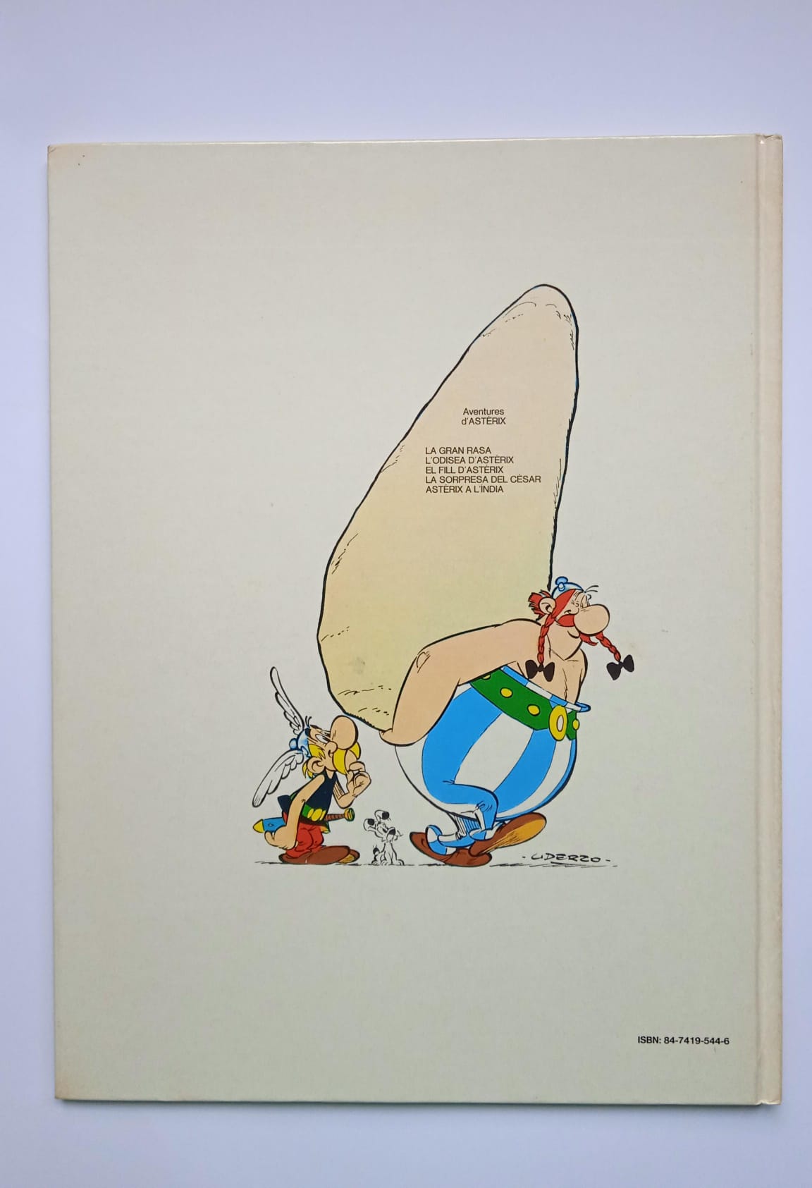 Cómic Astérix A L'india. El conte de les mil i una hores. 1987