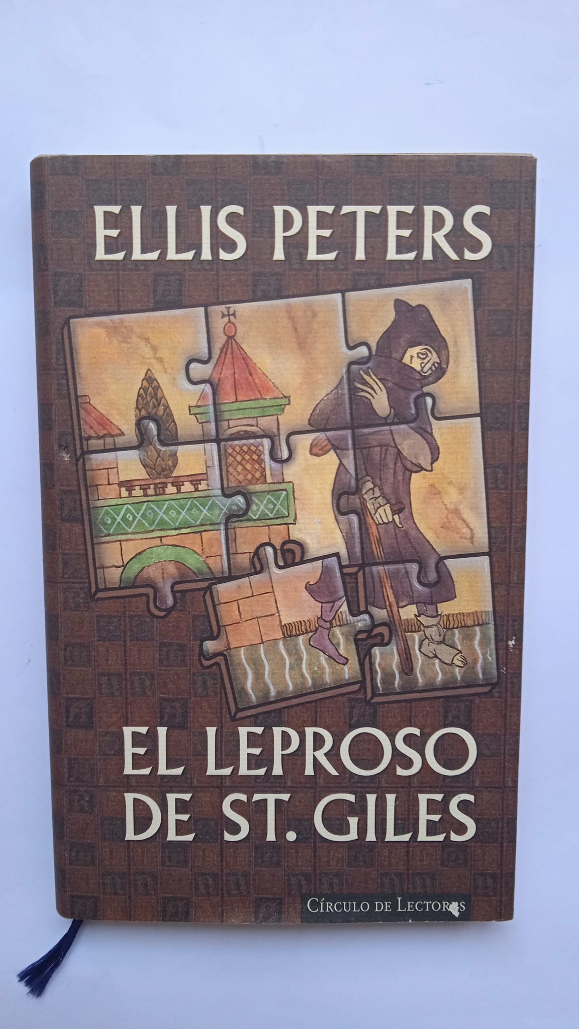 Libro El leproso de St. Giles. Ellis Peters. 1981