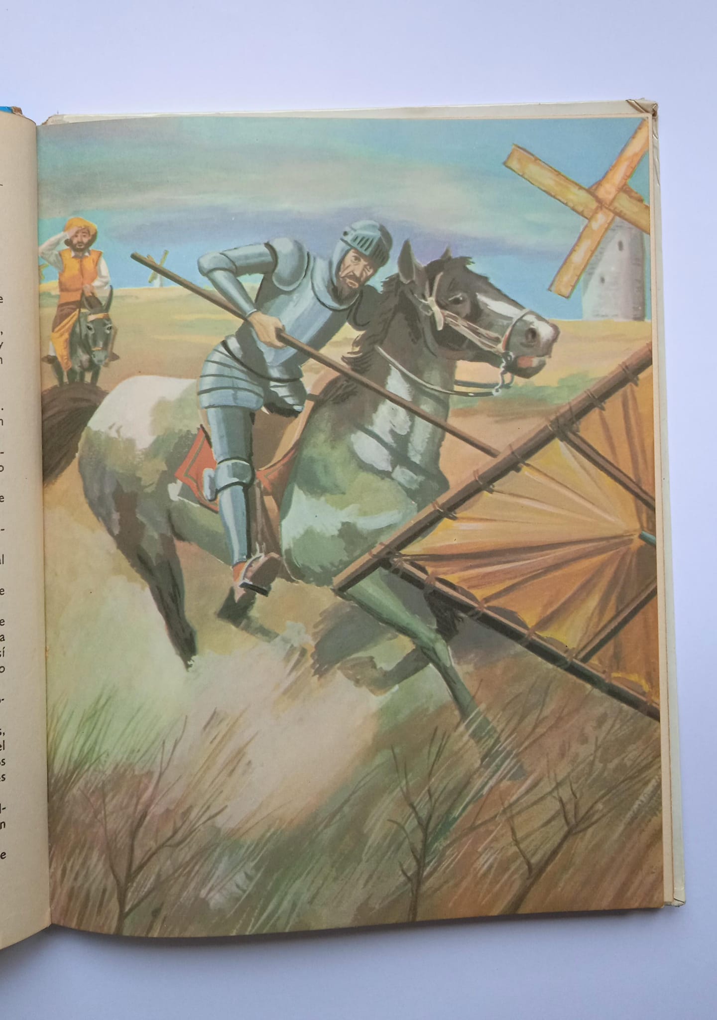 Libro Don Quijote de la Mancha. Miguel de Cervantes de 1967