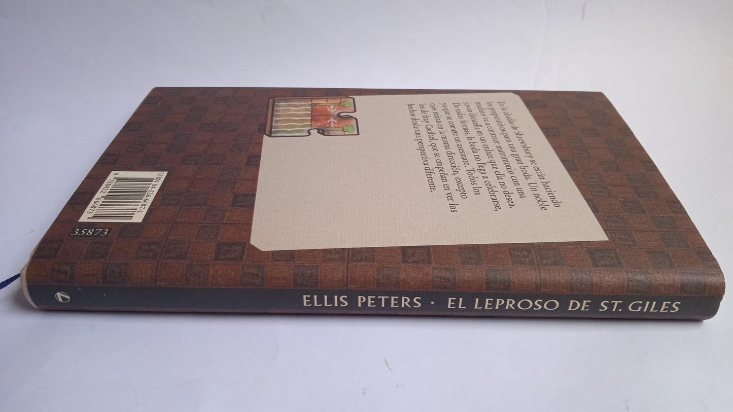 Libro El leproso de St. Giles. Ellis Peters. 1981