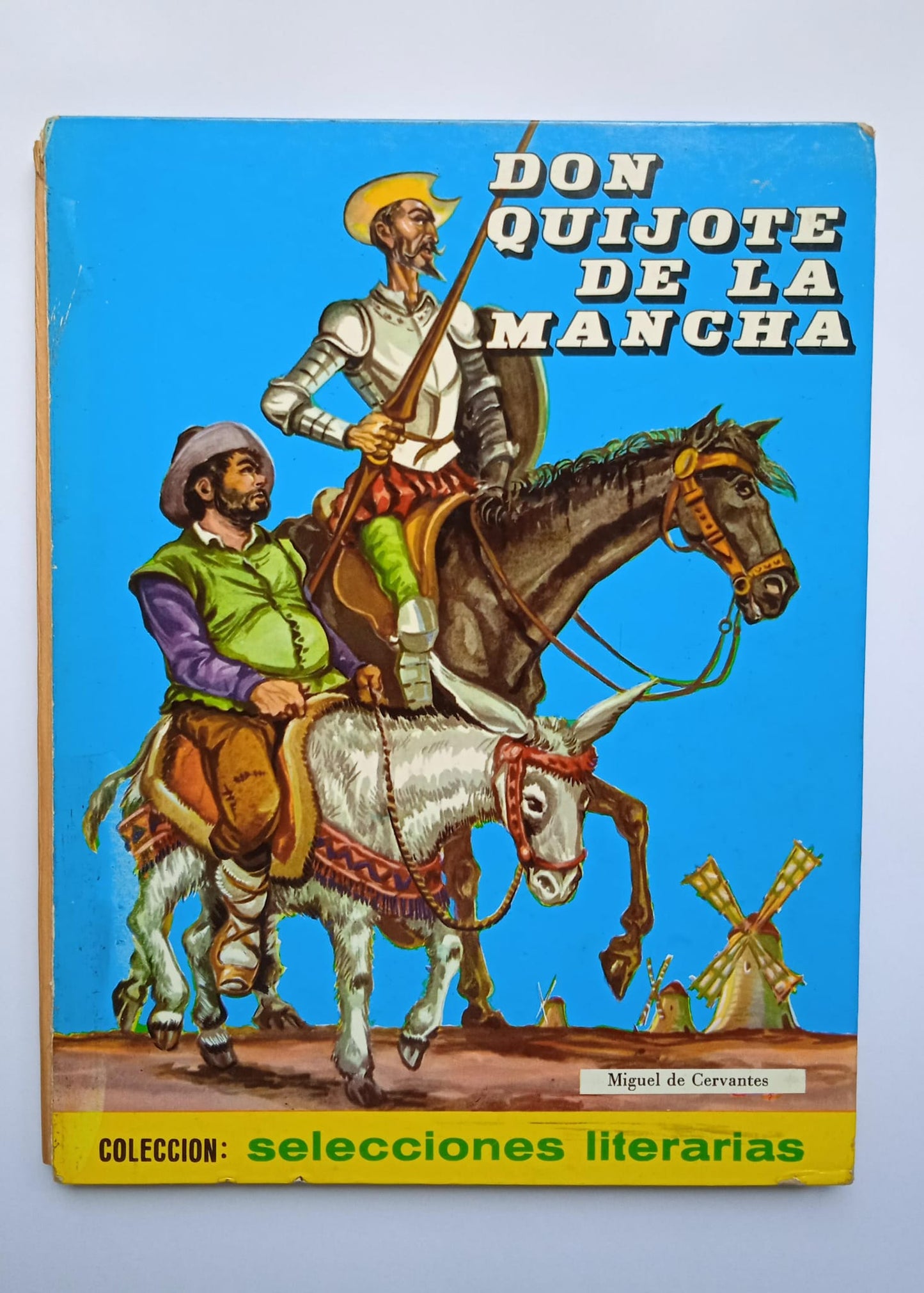 Libro Don Quijote de la Mancha. Miguel de Cervantes de 1967