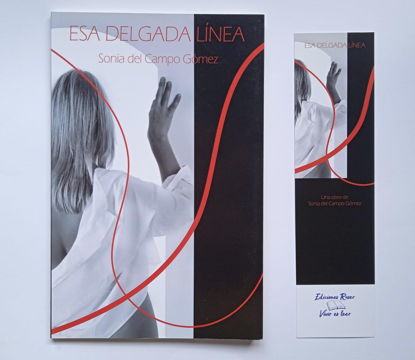 Libro Esa delgada línea. Sonia del Campo Gómez