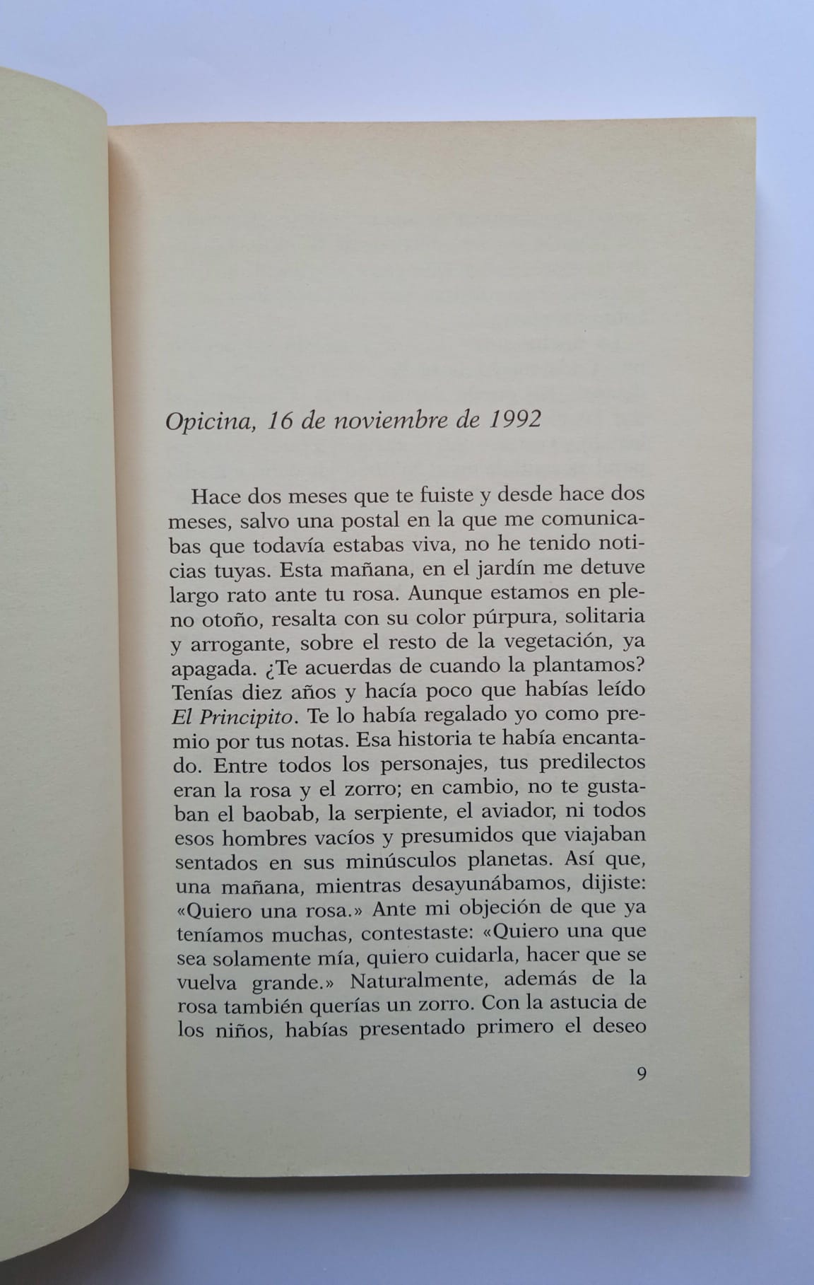 Libro Donde el corazón te lleve. Susanna Tamaro. 1994