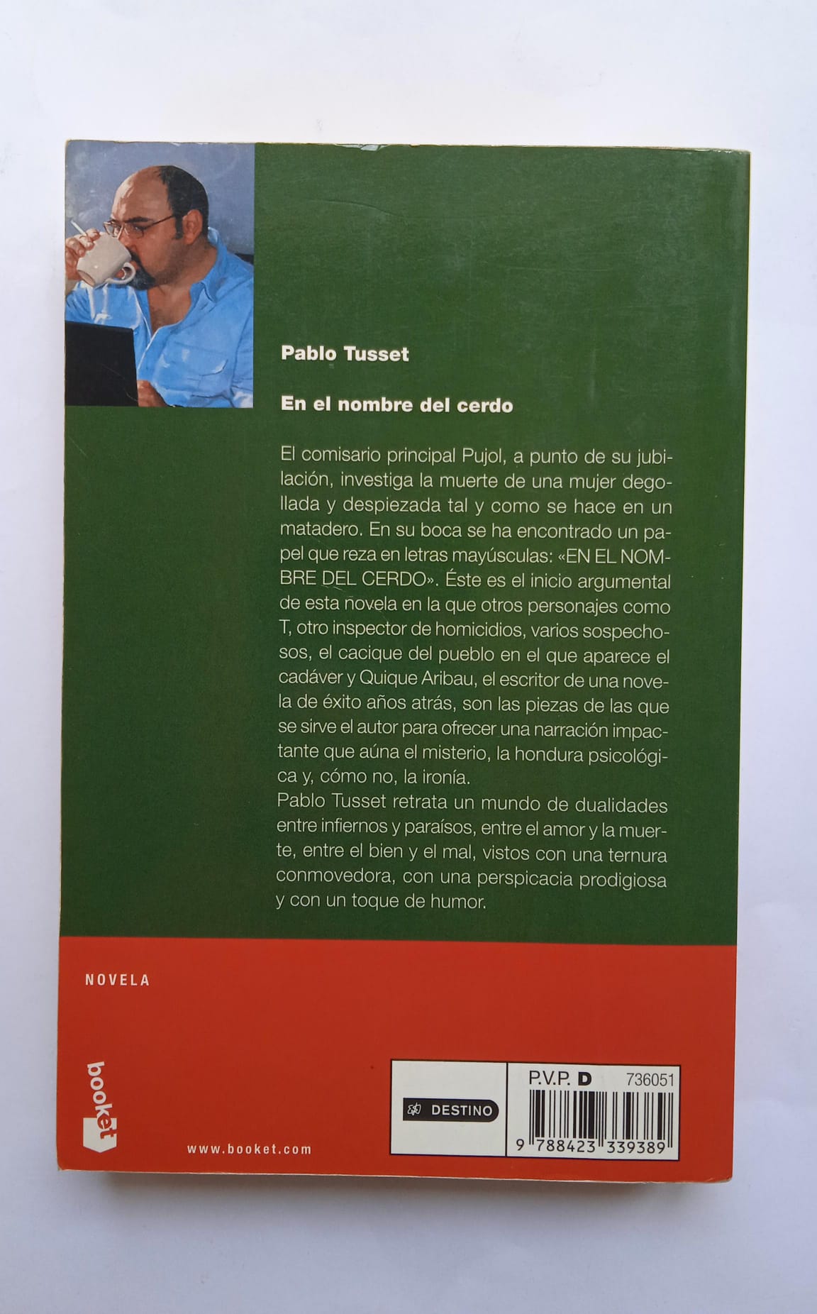 Libro En el nombre del cerdo. Pablo Tusset