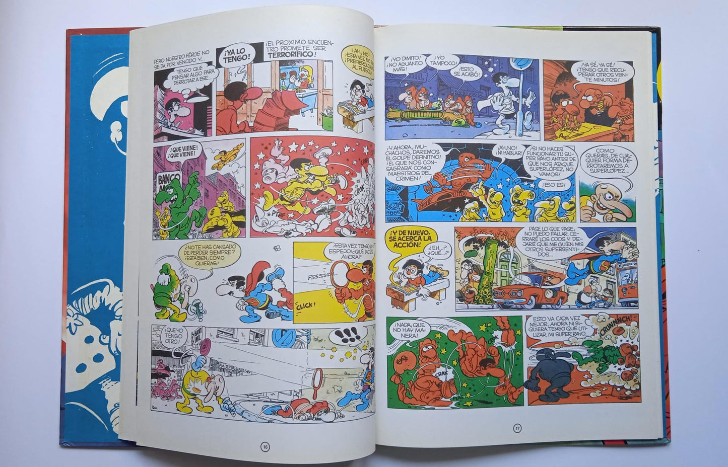 Cómic Super López. El origen de SuperLópez de 1989