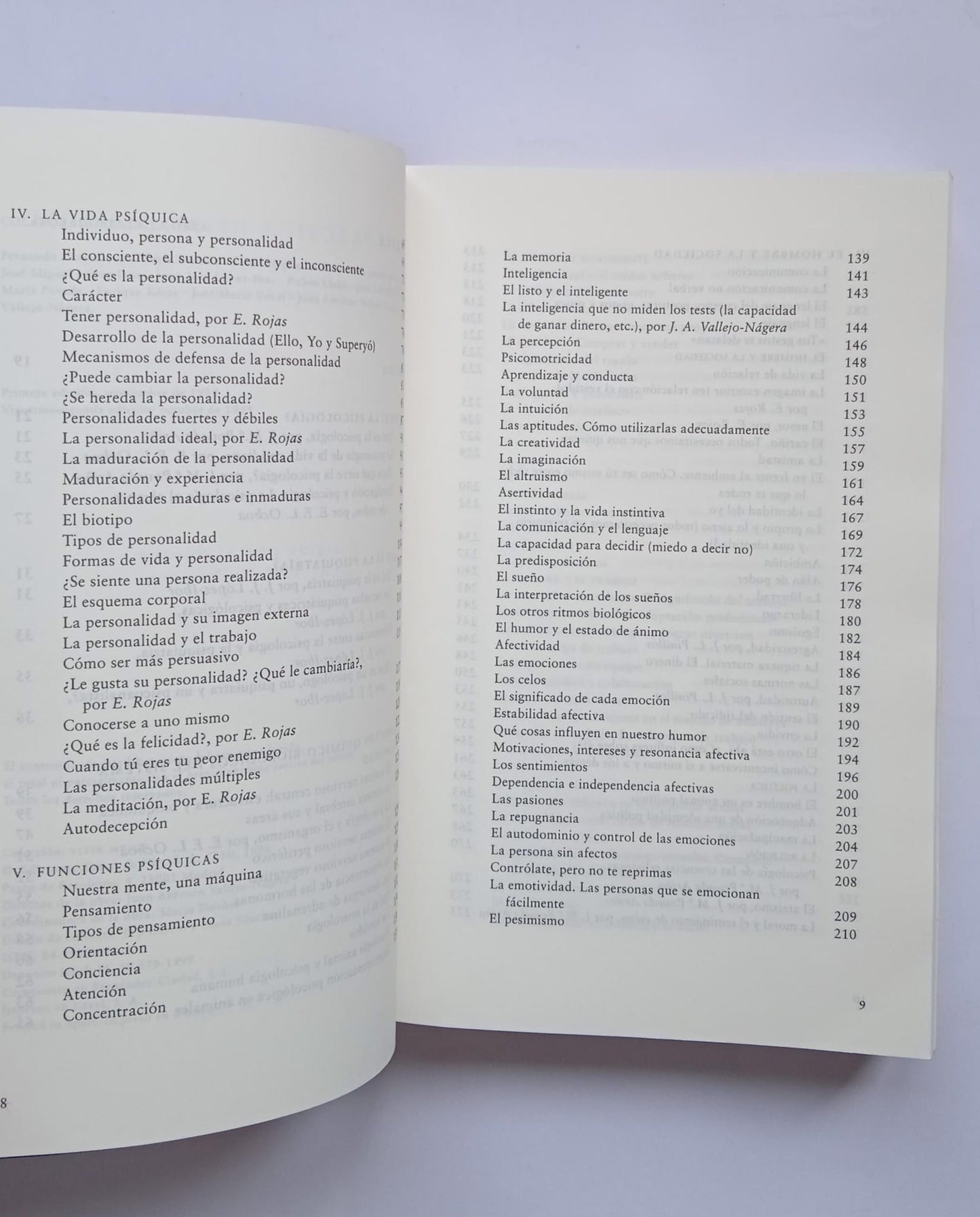 Guía práctica de psicología. J. A. Vallejo. 1999