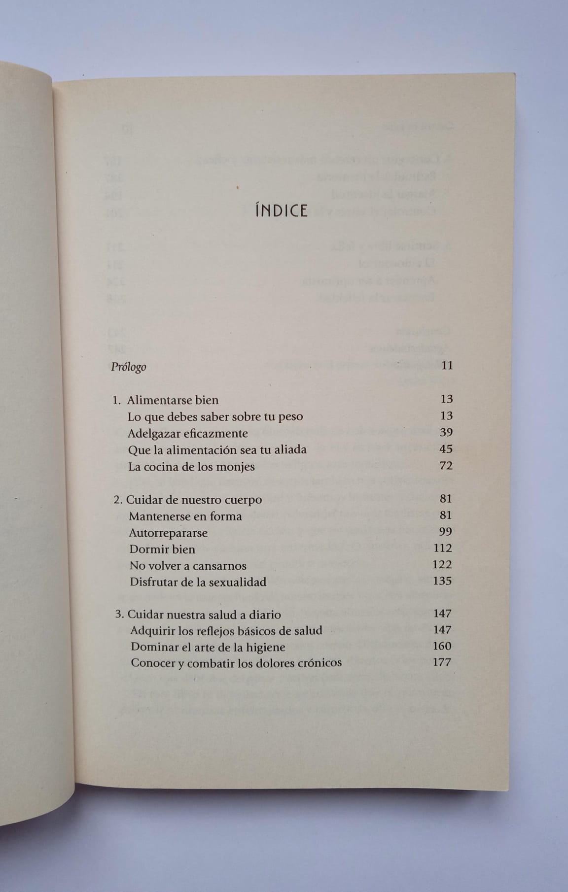 Libro Curarse en salud. Frédéric Saldmann