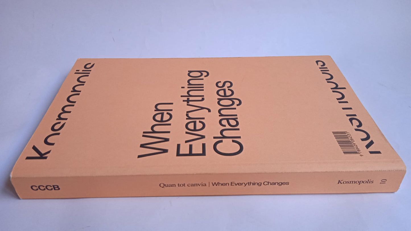 Libro When everything changes. Quan tot canvia