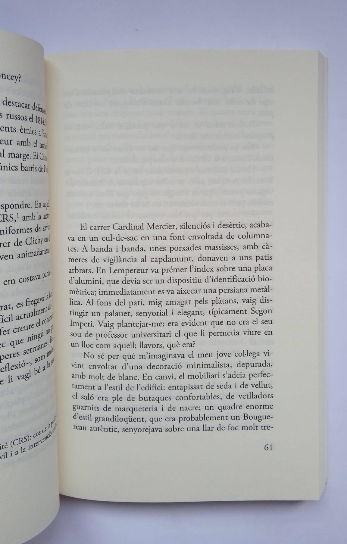 Libro Submissió. Michel Houellebecq