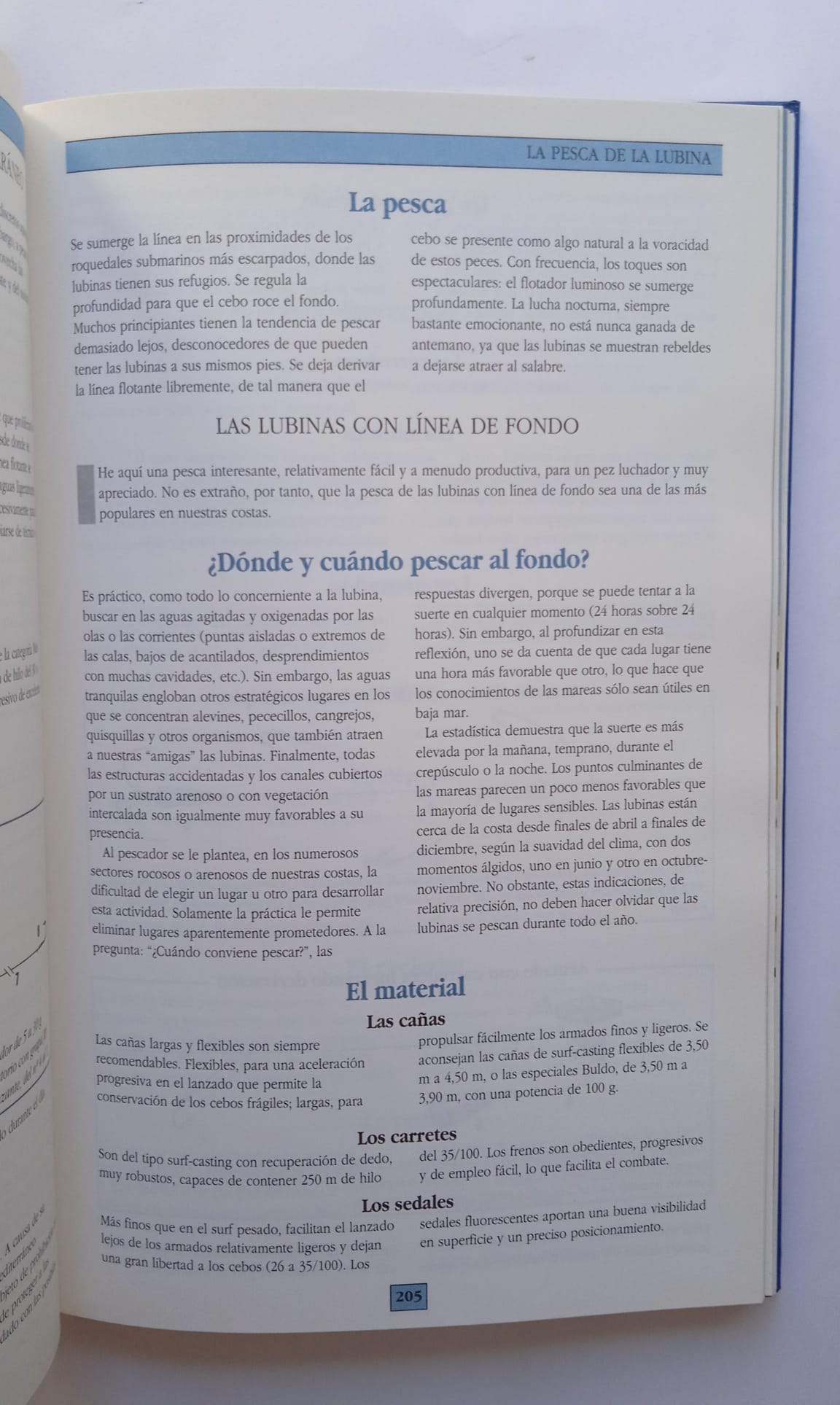 Manual del pescador en el mar. Christian Dantras. 1993