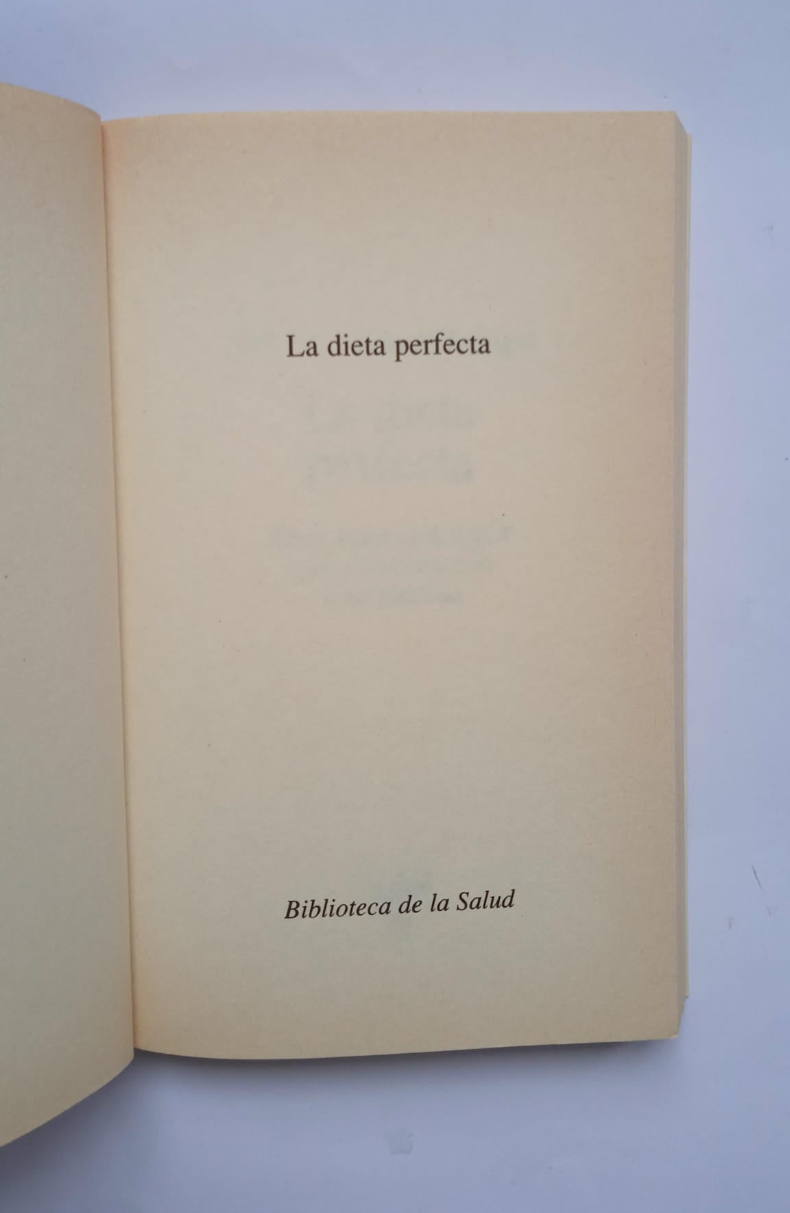 Libros de biblioteca de la salud. Años 90