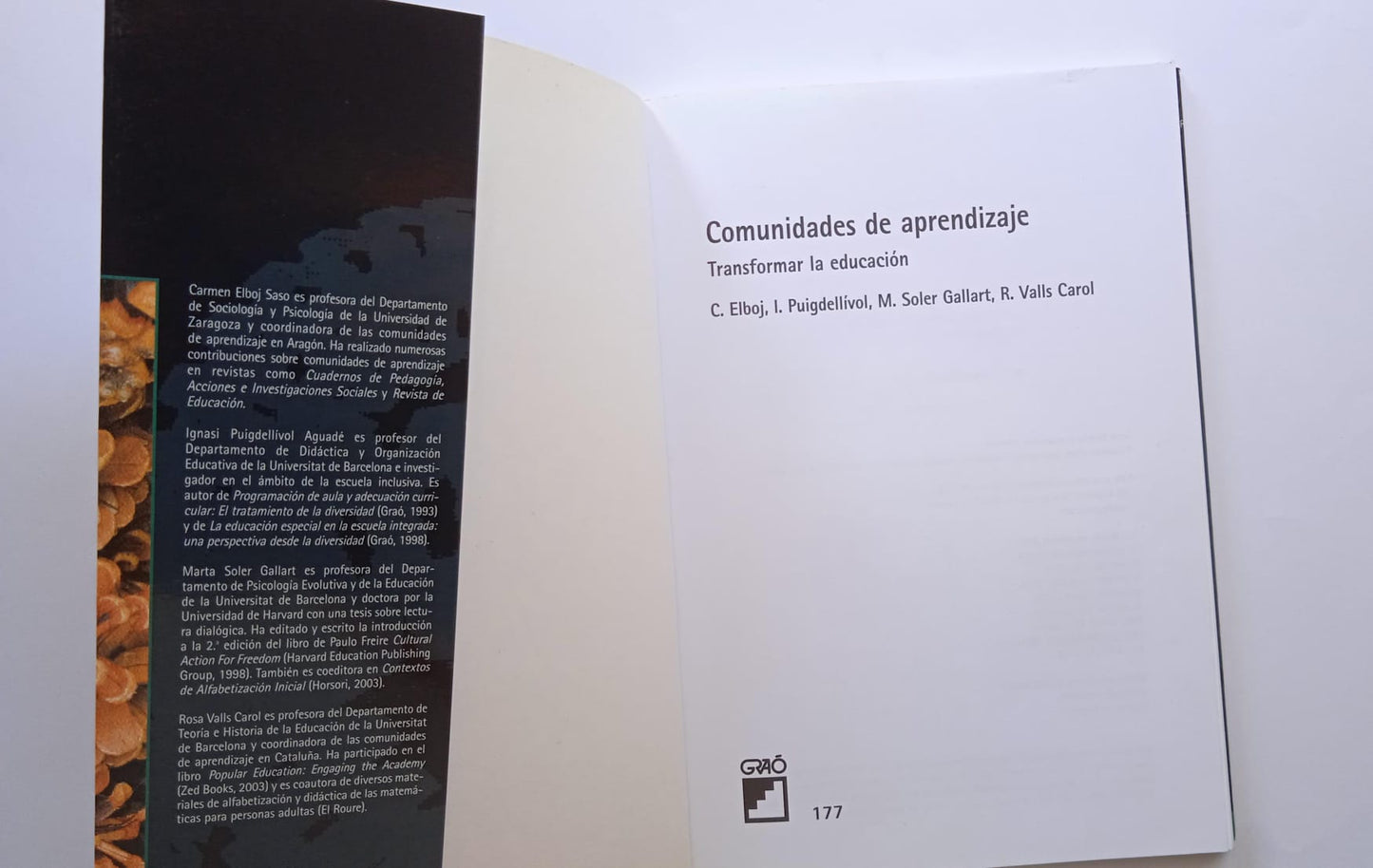 Libro Comunidades de aprendizaje. Transformar la educación