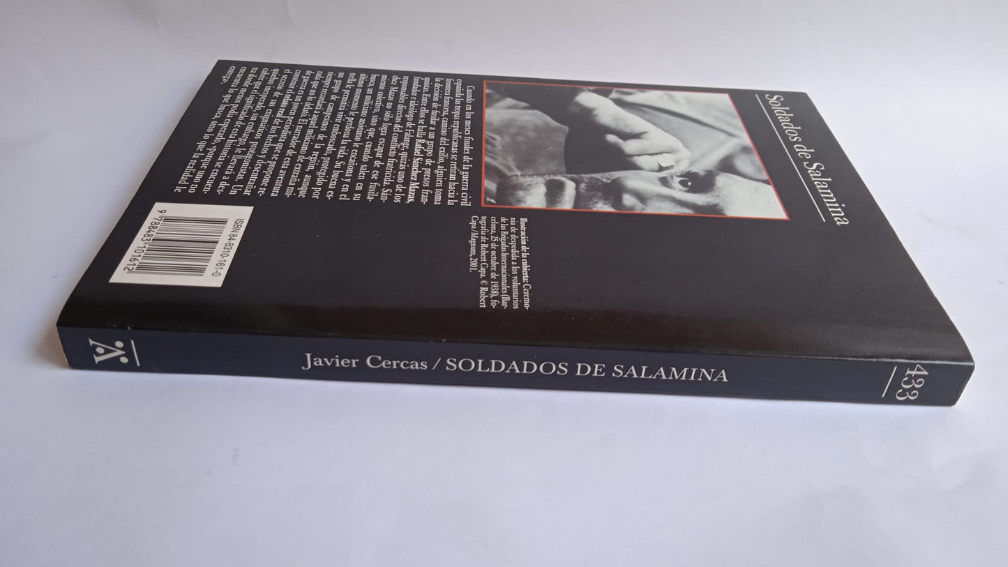 Libro Soldados de Salamina. Javier Cercas