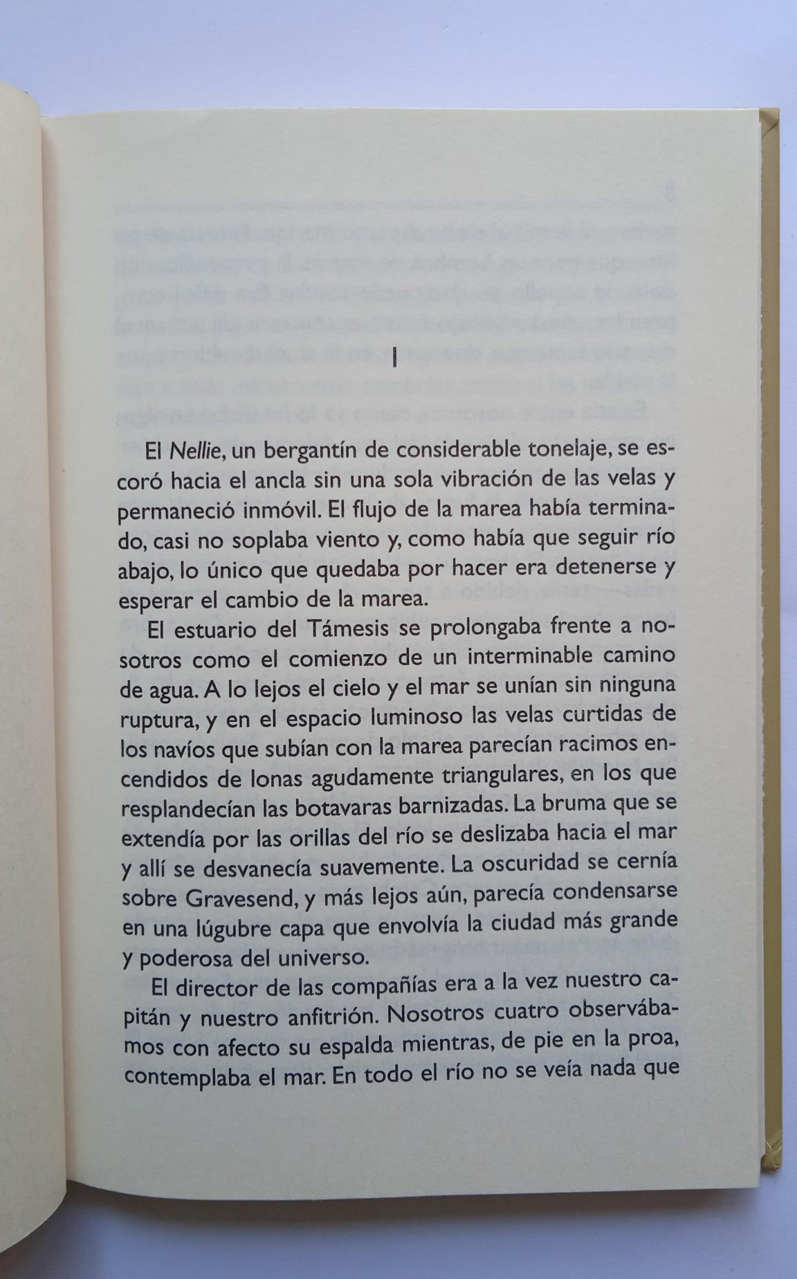 Libro El corazón de las tinieblas. Joseph Conrad