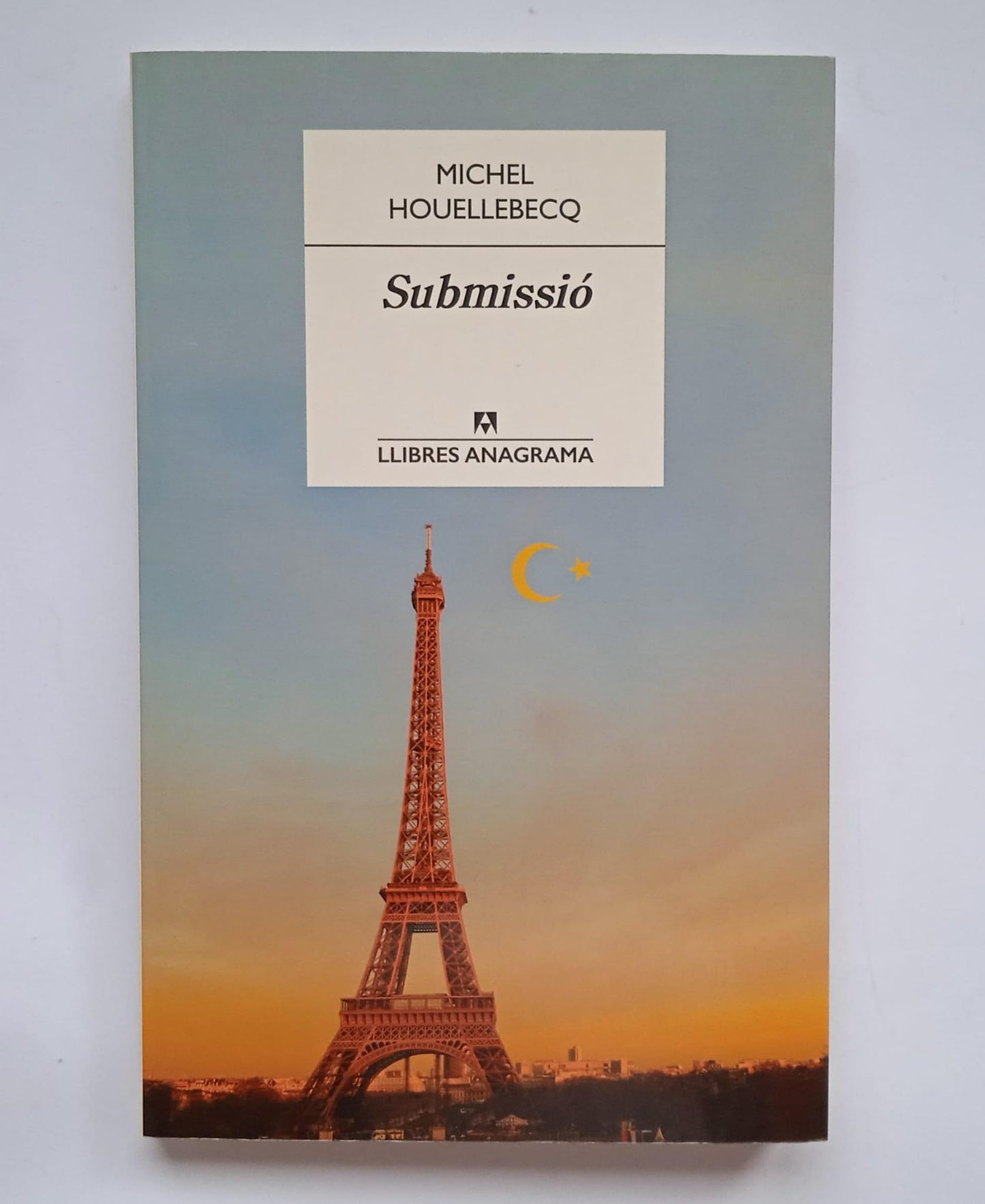 Libro Submissió. Michel Houellebecq