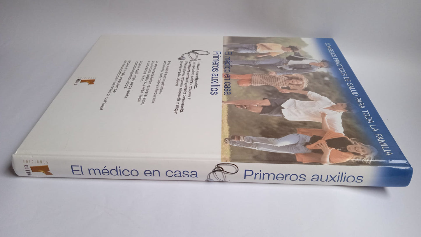 Libro El médico en casa. Primeros auxilios.