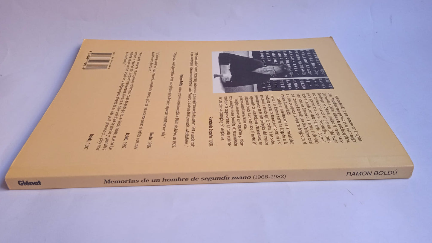 Libro Memorias de un hombre de segunda mano. Ramon Boldú