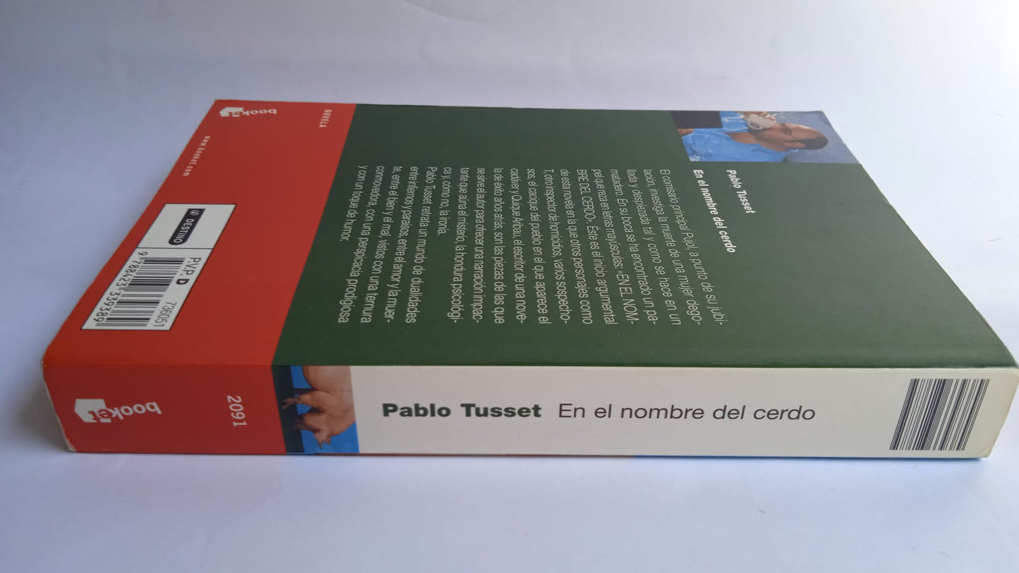 Libro En el nombre del cerdo. Pablo Tusset