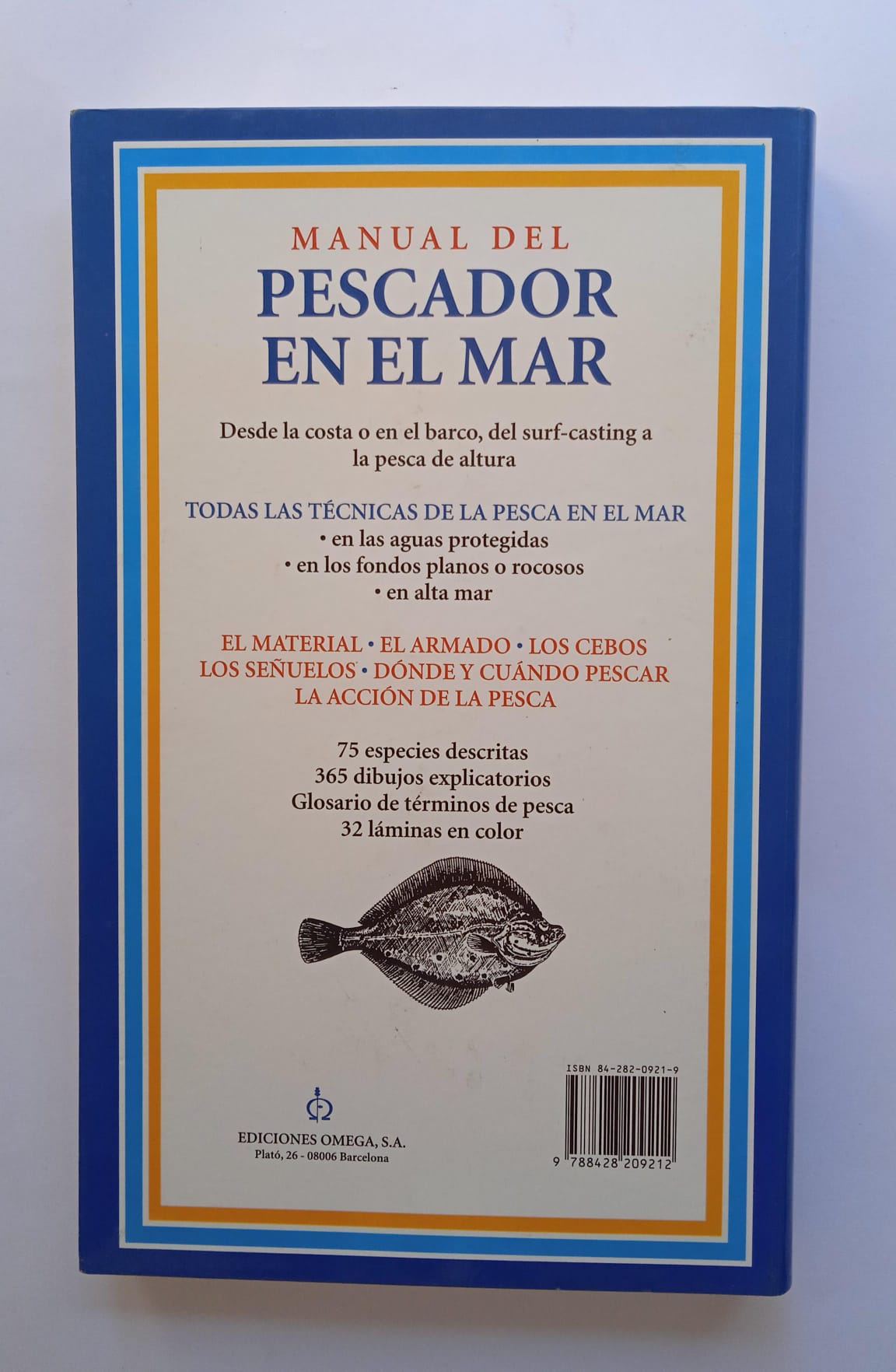 Manual del pescador en el mar. Christian Dantras. 1993