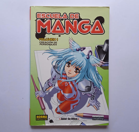 Libro Escuela de manga. Creación de personajes