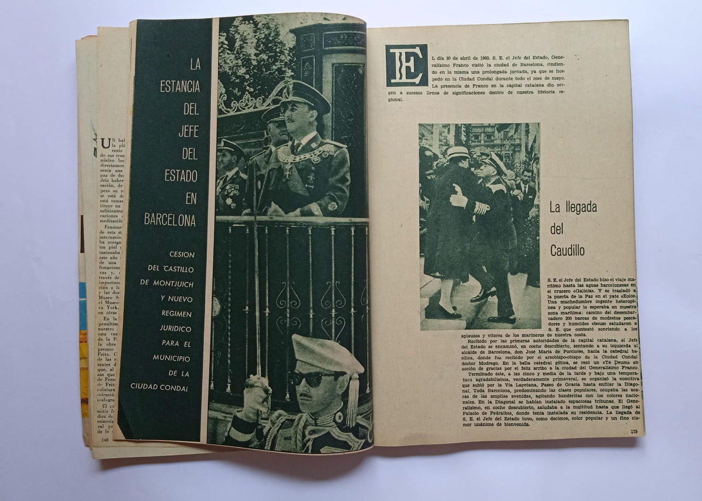 Almanaque La Vanguardia de 1961.