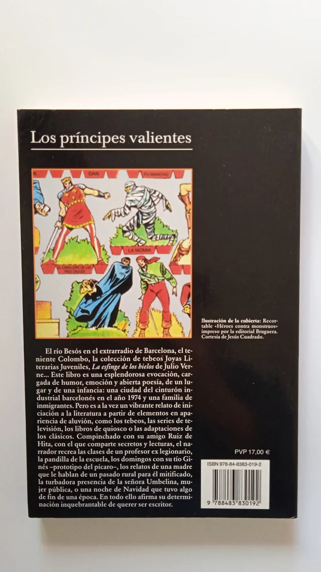 Libro Los príncipes valientes. Javier Pérez Andújar