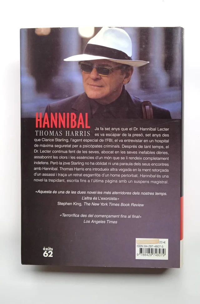 Libro Hannibal de Thomas Harris. 1999