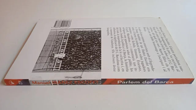 Libro Parlem del Barça. Manuel Ibañez Escofet. 1991