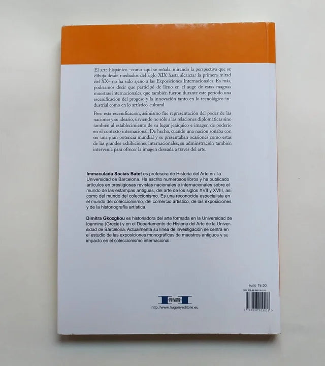 Libro El arte hispánico en las exposiciones.