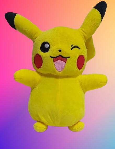 Peluche Pokémon. Peluche Oficial de Pikachu