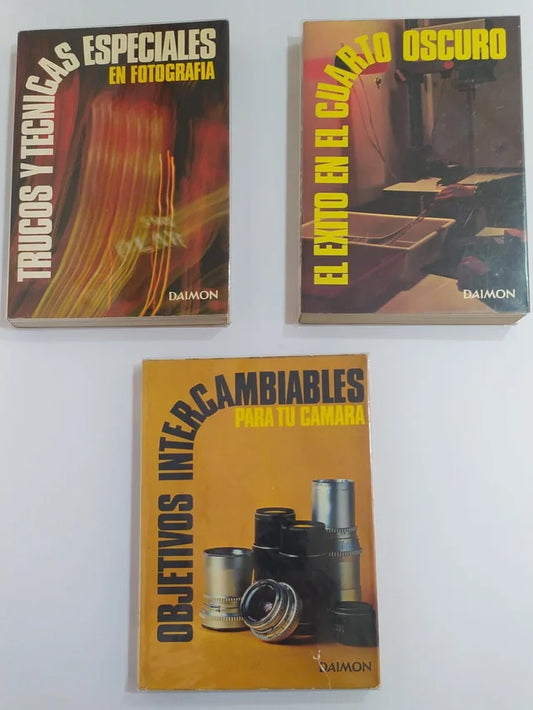 Libros de fotografía de los años 70. DAIMON