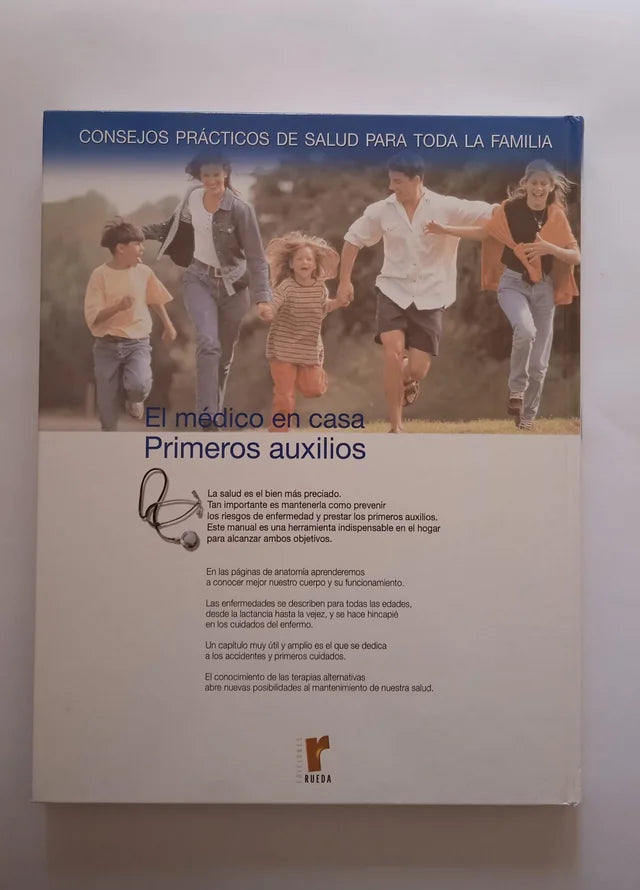 Libro El médico en casa. Primeros auxilios.