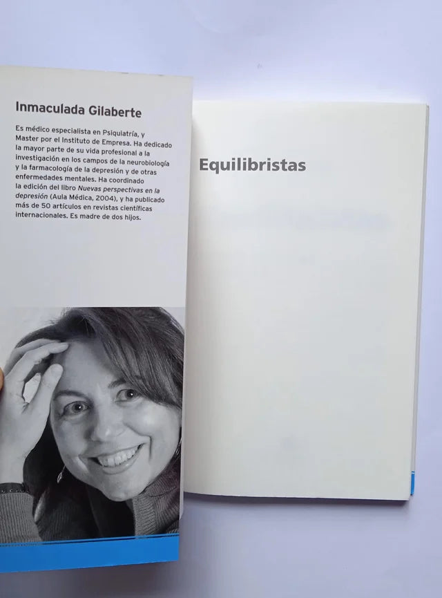 Libro Equilibristas Entre la maternidad y la profesión. Inmaculada Gilaberte