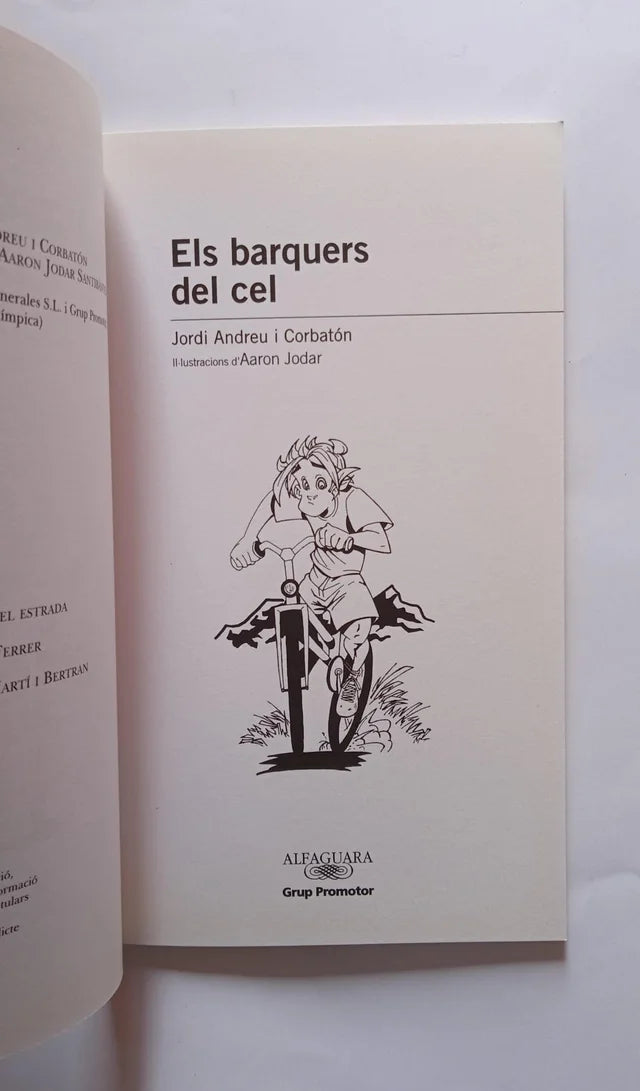 Libros Capitans intrèpids y Els barquers del cel