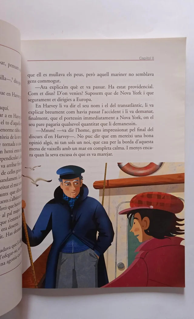 Libros Capitans intrèpids y Els barquers del cel