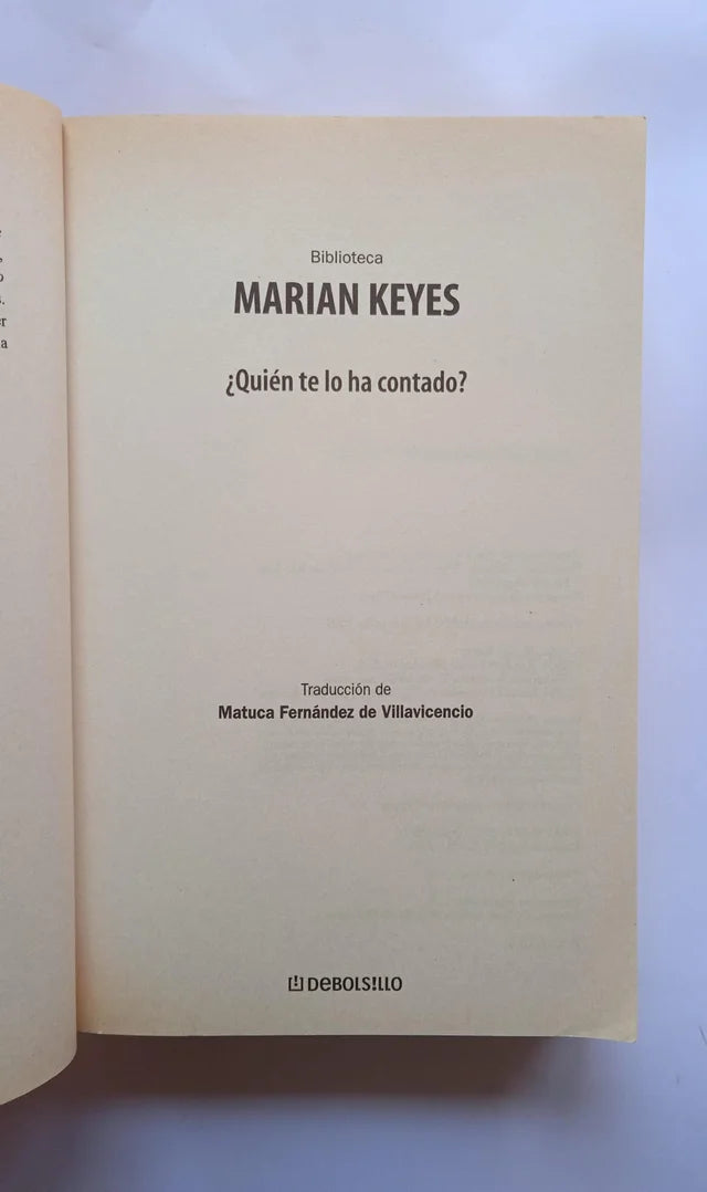 Libros de Marian Keyes