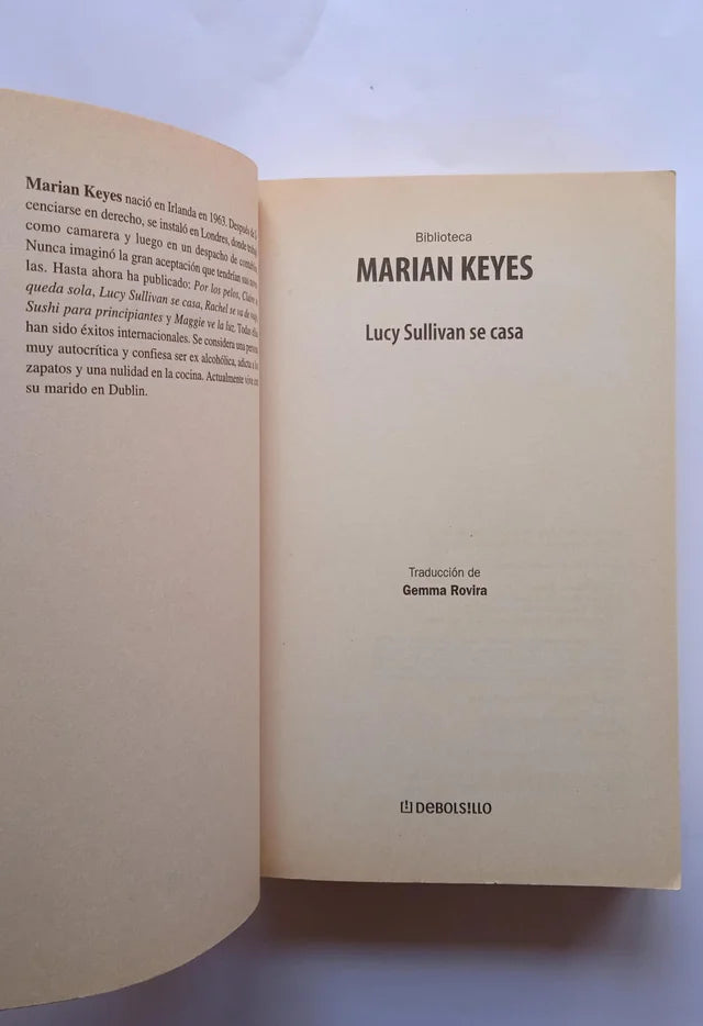 Libros de Marian Keyes