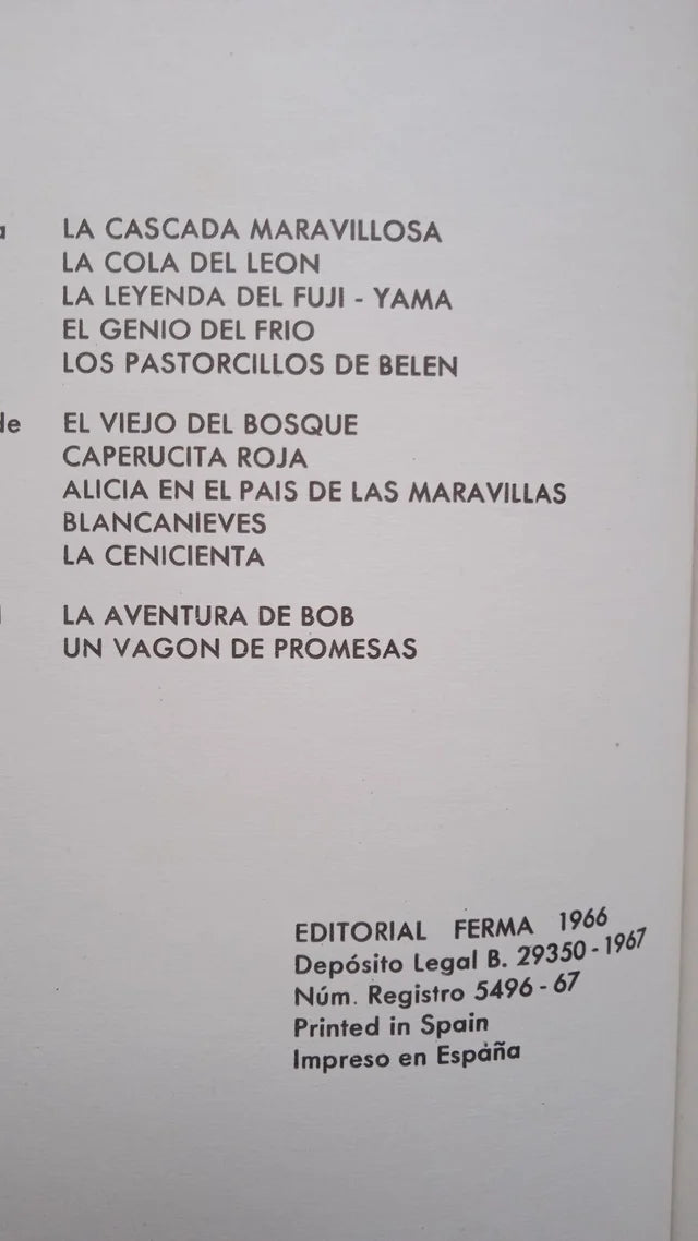 Libro Los pastorcillos de Belén. 1966