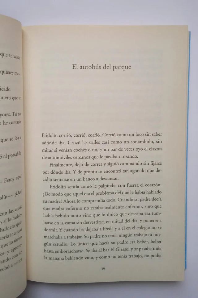 Libro El parque prohibido. Andrés Ibáñez