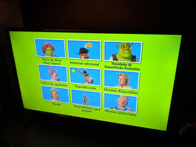 Película en DVD Shrek 2