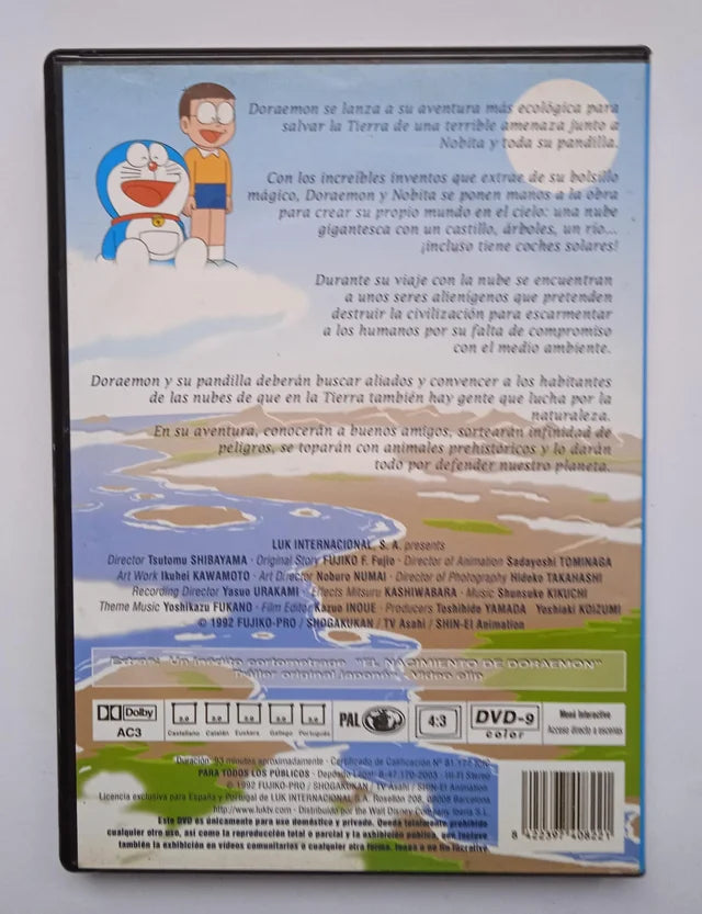 Película Doraemon y el misterio de las nubes