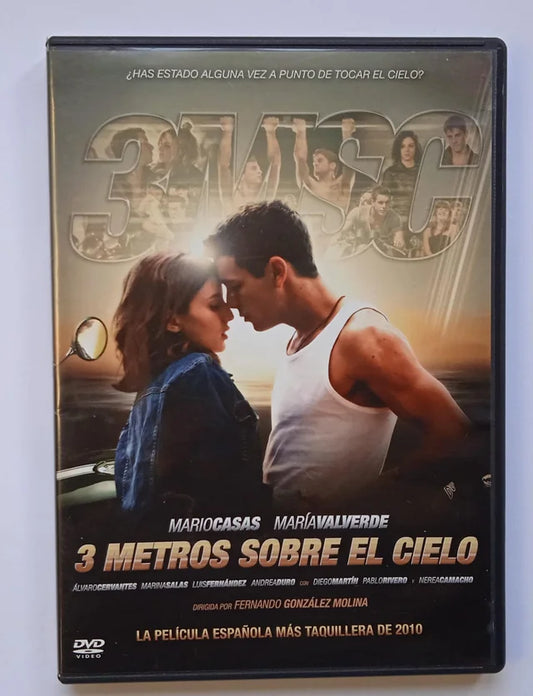 Película en DVD 3 metros sobre el cielo