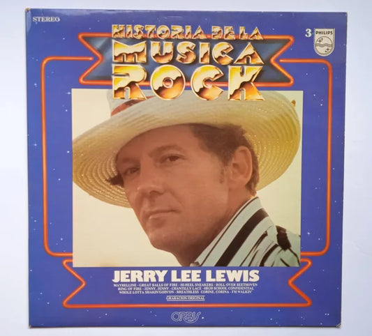 Disco de vinilo Historia de la música rock 3. Jerry Lee Lewis