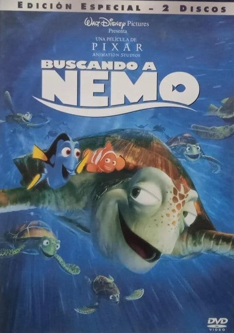 Película en DVD Buscando a Nemo.  Edición especial - 2 discos